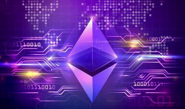 За день цена эфириума повысилась на 20% до уровня $2200